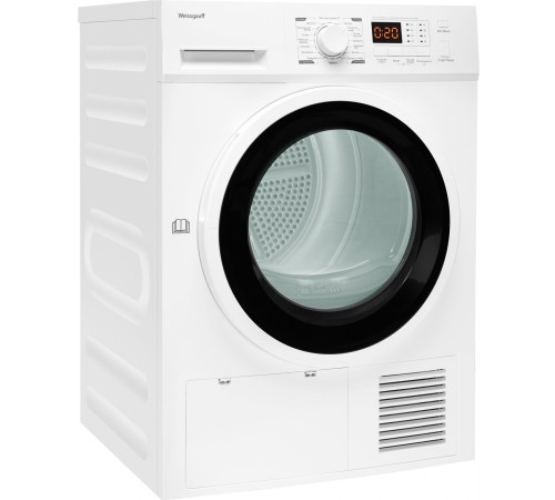 Сушильная машина Weissgauff WD 6148 D Heat Pump кл.энер.:A++ макс.загр.:8кг белый (429036) Сушильная машина Weissgauff WD 6148 D Heat Pump кл.энер.:A++ макс.загр.:8кг белый (429036)