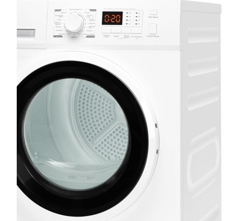 Сушильная машина Weissgauff WD 6148 D Heat Pump кл.энер.:A++ макс.загр.:8кг белый (429036) Сушильная машина Weissgauff WD 6148 D Heat Pump кл.энер.:A++ макс.загр.:8кг белый (429036)