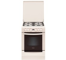 Плита Комбинированная Gefest ПГЭ 6102-03 0167 кремовый (металлическая крышка) реш.чугун
