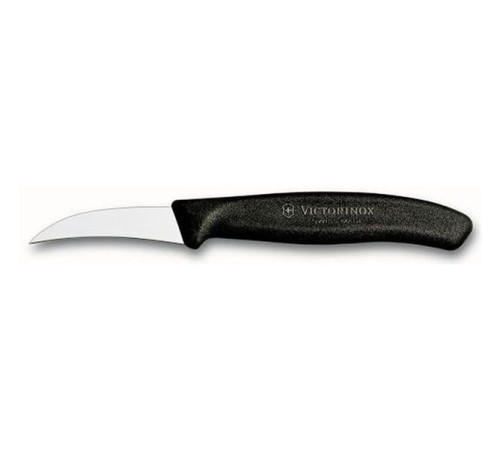 Нож кухонный Victorinox Swiss Classic (6.7503) стальной для чистки овощей и фруктов лезв.60мм прямая заточка черный Нож кухонный Victorinox Swiss Classic (6.7503) стальной для чистки овощей и фруктов лезв.60мм прямая заточка черный