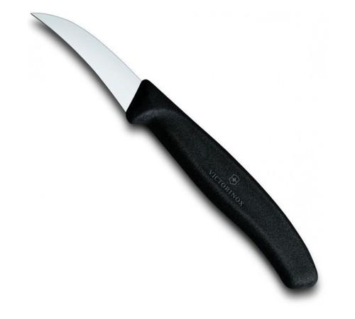 Нож кухонный Victorinox Swiss Classic (6.7503) стальной для чистки овощей и фруктов лезв.60мм прямая заточка черный Нож кухонный Victorinox Swiss Classic (6.7503) стальной для чистки овощей и фруктов лезв.60мм прямая заточка черный