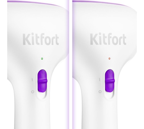 Отпариватель ручной Kitfort КТ-998-1 1000Вт фиолетовый/белый Отпариватель ручной Kitfort КТ-998-1 1000Вт фиолетовый/белый