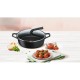 Кастрюля Tefal Delicio E2327274 4.8л. d=28см (с крышкой) черный (2100123567)