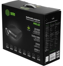 Проектор Cactus CS-PRO.02B.Full HD-W LCD 300Lm ANSI (1920x1080) 2000:1 ресурс лампы:30000часов 2xUSB typeA 1xHDMI 4.2кг