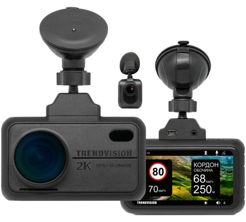 Видеорегистратор TrendVision TDR-721S EVO PRO черный 5Mpix 1296x2304 1296p 170гр. GPS NTK96675 Видеорегистратор TrendVision TDR-721S EVO PRO черный 5Mpix 1296x2304 1296p 170гр. GPS NTK96675
