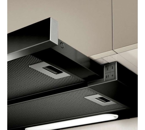 Вытяжка встраиваемая Elica Elite 14 Lux BL/A/60 черный управление: кнопочное (1 мотор)