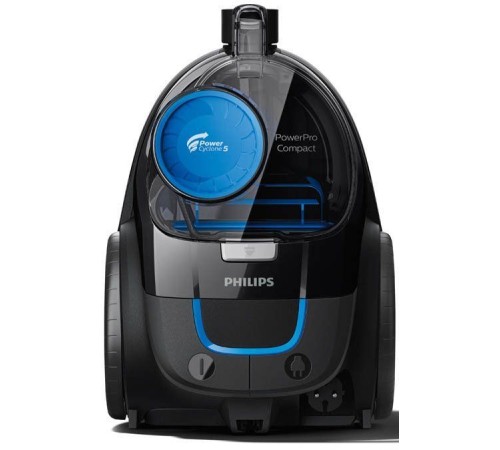 Пылесос Philips 3000 Series FC9331/09 900Вт черный/синий