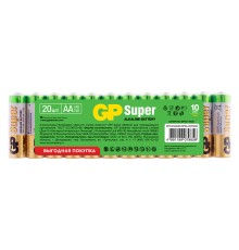 Батарея GP Super Alkaline 15A LR6 AA (20шт) спайка