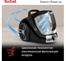 Пылесос Tefal Compact Power XXL TW4825EA 550Вт черный