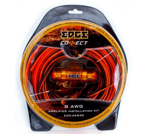 Набор проводов Edge EDC-AK840 красный/черный Набор проводов Edge EDC-AK840 красный/черный