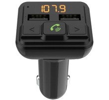 Автомобильный FM-модулятор Ritmix FMT-A880 черный MicroSD BT USB (80001662)
