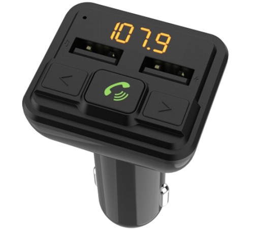 Автомобильный FM-модулятор Ritmix FMT-A880 черный MicroSD BT USB (80001662) Автомобильный FM-модулятор Ritmix FMT-A880 черный MicroSD BT USB (80001662)