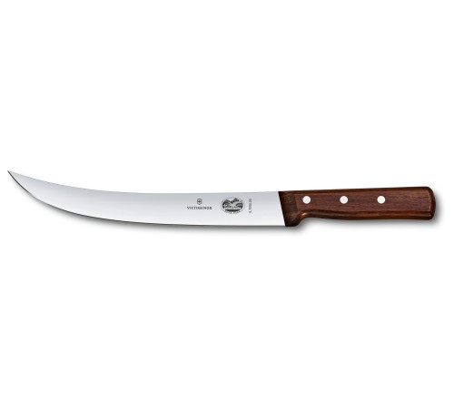 Нож кухонный Victorinox Wood (5.7200.25) стальной разделочный лезв.250мм прямая заточка дерево Нож кухонный Victorinox Wood (5.7200.25) стальной разделочный лезв.250мм прямая заточка дерево