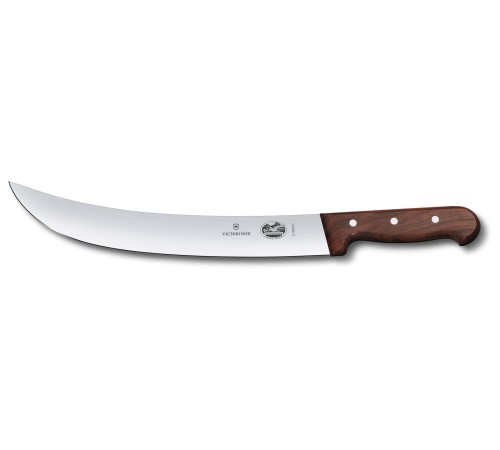 Нож кухонный Victorinox Wood (5.7300.31) стальной для стейка лезв.310мм прямая заточка дерево Нож кухонный Victorinox Wood (5.7300.31) стальной для стейка лезв.310мм прямая заточка дерево
