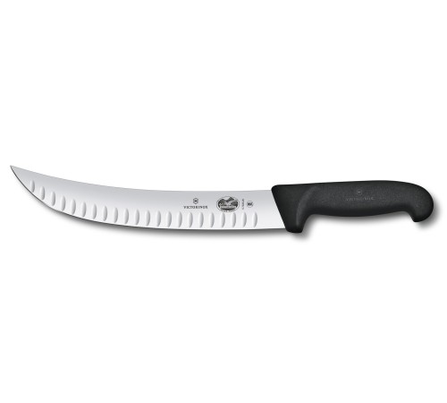Нож кухонный Victorinox Fibrox (5.7323.25) стальной обвалочный лезв.250мм прямая заточка черный Нож кухонный Victorinox Fibrox (5.7323.25) стальной обвалочный лезв.250мм прямая заточка черный