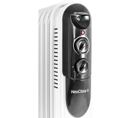Радиатор масляный Neoclima NC 9309 2000Вт белый Радиатор масляный Neoclima NC 9309 2000Вт белый