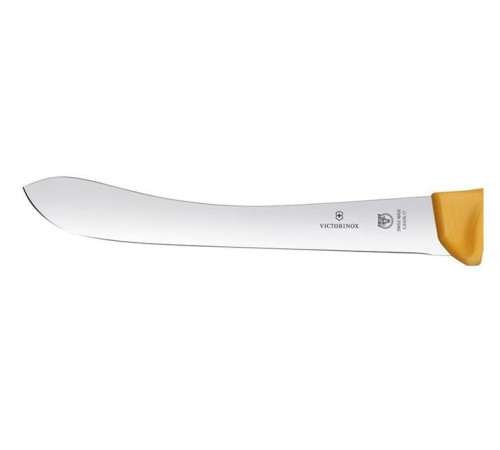 Нож Victorinox Swibo (5.8426.21) стальной для забоя/разделки лезв.210мм прямая заточка оранжевый Нож Victorinox Swibo (5.8426.21) стальной для забоя/разделки лезв.210мм прямая заточка оранжевый