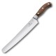Нож кухонный Victorinox Grand Maitre Wood (7.7430.26G) кованый универсальный для хлеба лезв.260мм серрейт. заточка коричневый