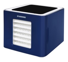 Сушка для фруктов и овощей Starwind SFD9534 12под. 400Вт синий