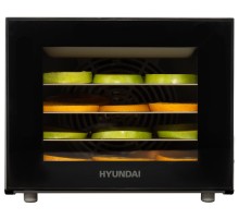 Сушка для фруктов и овощей Hyundai HYFD-1204 8под. 400Вт черный
