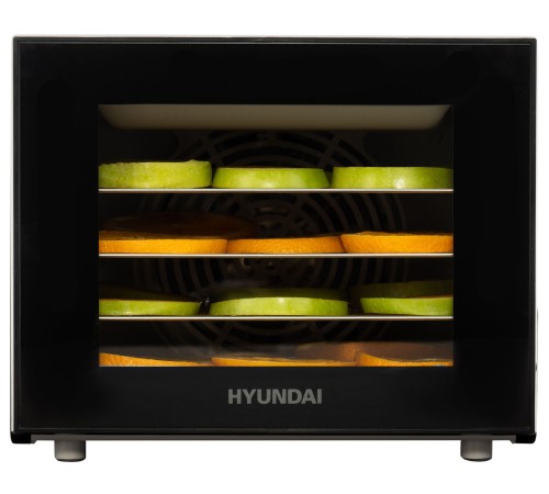Сушка для фруктов и овощей Hyundai HYFD-1204 8под. 400Вт черный Сушка для фруктов и овощей Hyundai HYFD-1204 8под. 400Вт черный