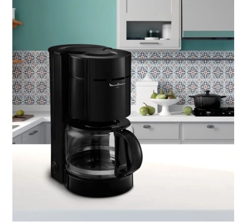 Кофеварка капельная Moulinex FG121811 800Вт черный
