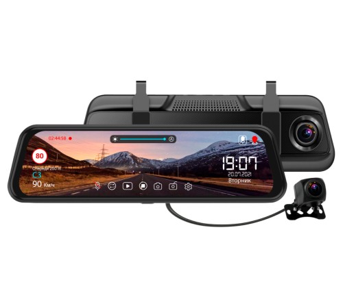 Видеорегистратор TrendVision MR-810 GT черный 2Mpix 1080x1920 1080p 140гр. GPS MSTAR 8336N Видеорегистратор TrendVision MR-810 GT черный 2Mpix 1080x1920 1080p 140гр. GPS MSTAR 8336N