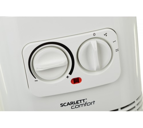 Тепловентилятор Scarlett SC-FH1.513MC 1500Вт белый Тепловентилятор Scarlett SC-FH1.513MC 1500Вт белый