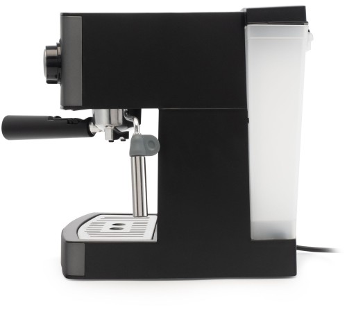 Кофеварка рожковая Polaris Adore Crema PCM 1527E 850Вт серый/черный