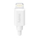 Автомобильное зар./устр. Hama H-183291 1A для Apple белый (00183291)