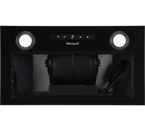 Вытяжка встраиваемая Weissgauff BOX 1200 BL черный управление: сенсорное (1 мотор) Вытяжка встраиваемая Weissgauff BOX 1200 BL черный управление: сенсорное (1 мотор)