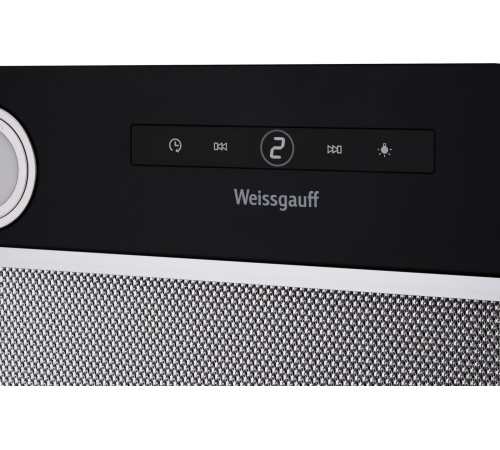 Вытяжка встраиваемая Weissgauff BOX 1200 BL черный управление: сенсорное (1 мотор) Вытяжка встраиваемая Weissgauff BOX 1200 BL черный управление: сенсорное (1 мотор)