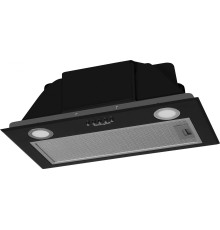 Вытяжка встраиваемая Weissgauff BOX 850 BL черный управление: кнопочное (1 мотор)