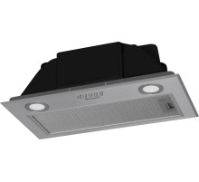 Вытяжка встраиваемая Weissgauff BOX 850 IX нержавеющая сталь управление: кнопочное (1 мотор)