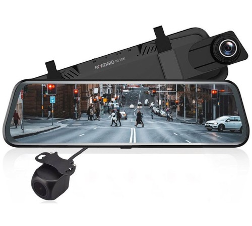 Видеорегистратор Roadgid Blick Wi-Fi черный 2Mpix 1080x1920 1080p 170гр. GPS MSTAR 8339 Видеорегистратор Roadgid Blick Wi-Fi черный 2Mpix 1080x1920 1080p 170гр. GPS MSTAR 8339