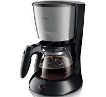 Кофеварка капельная Philips HD7462/20 1000Вт черный/серебристый