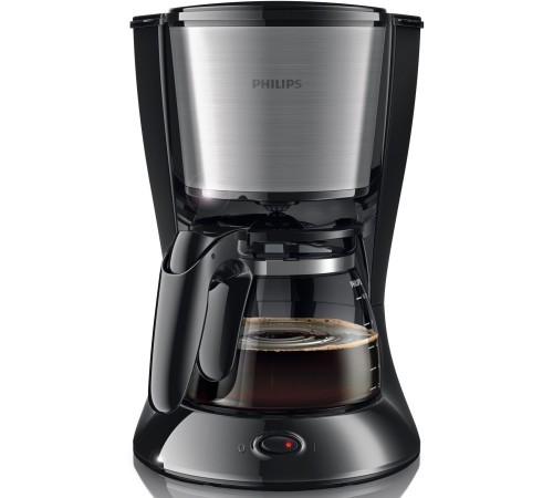 Кофеварка капельная Philips HD7462/20 1000Вт черный/серебристый