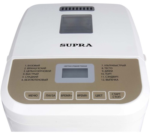 Хлебопечь Supra BMS-210 550Вт белый Хлебопечь Supra BMS-210 550Вт белый