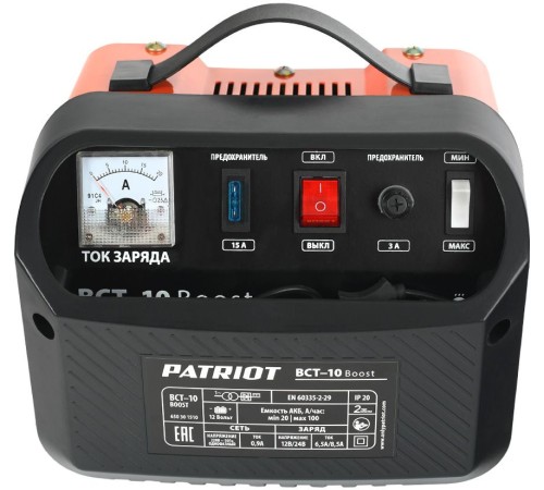 Зарядное устройство Patriot BCT-10 Boost