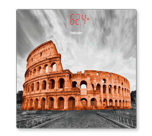 Весы напольные электронные Beurer GS215 Rome макс.180кг рисунок Весы напольные электронные Beurer GS215 Rome макс.180кг рисунок