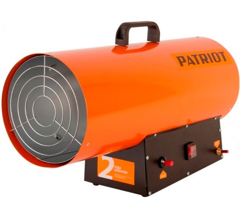 Тепловая пушка газовая Patriot GS 50 оранжевый Тепловая пушка газовая Patriot GS 50 оранжевый
