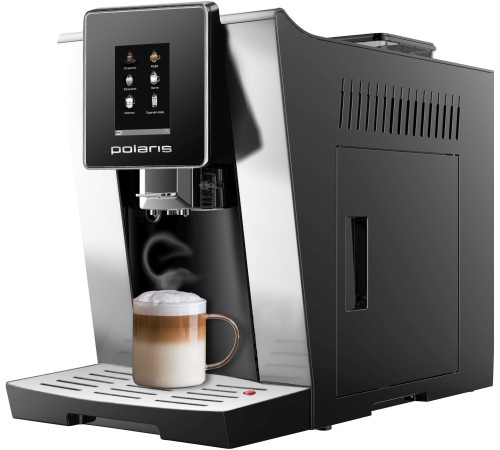 Кофемашина Polaris PACM 2060AC 1500Вт черный/серебристый