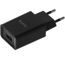 Сетевое зар./устр. Buro BUWA1 10.5W 2.1A USB-A черный (BUWA10S100BK)