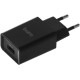 Сетевое зар./устр. Buro BUWA1 10.5W 2.1A USB-A черный (BUWA10S100BK)