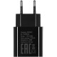Сетевое зар./устр. Digma DGW2C 20W 3A (PD) USB-C универсальное черный (DGW2C0F010BK)
