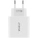 Сетевое зар./устр. Digma DGW3D 30W 3A (PD+QC) USB-C/USB-A универсальное белый (DGW3D0F110WH)