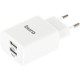 Сетевое зар./устр. Buro BUWE1 10.5W 2.1A 2xUSB универсальное белый (BUWE10S200WH)
