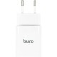 Сетевое зар./устр. Buro BUWE1 10.5W 2.1A 2xUSB универсальное белый (BUWE10S200WH)