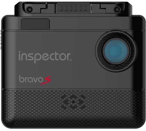 Видеорегистратор с радар-детектором Inspector BRAVO S GPS ГЛОНАСС черный Видеорегистратор с радар-детектором Inspector BRAVO S GPS ГЛОНАСС черный