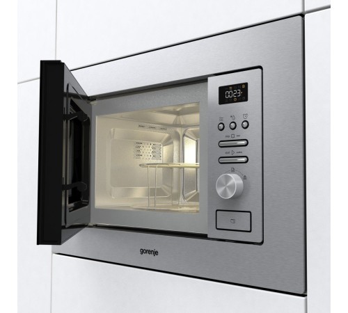 Микроволновая печь Gorenje BM201AG1X 20л. 800Вт нержавеющая сталь (встраиваемая) Микроволновая печь Gorenje BM201AG1X 20л. 800Вт нержавеющая сталь (встраиваемая)
